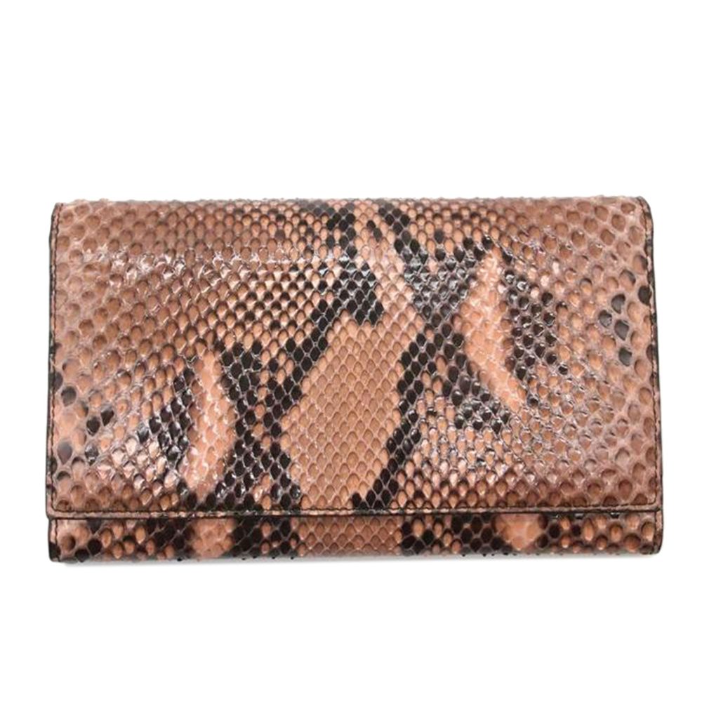 Prada Prada Python Bi-Fold Wallet Black - image 1